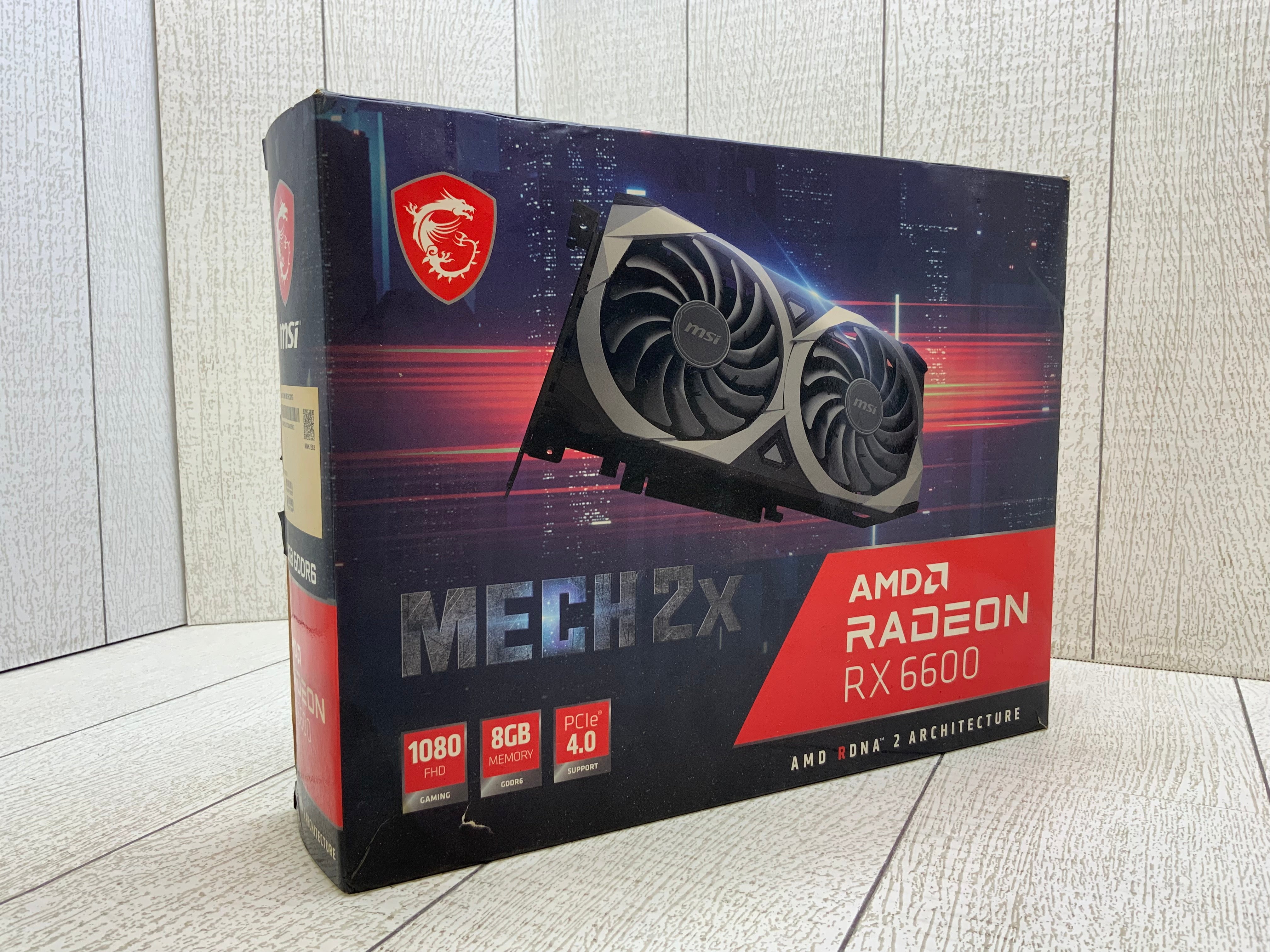 MSI Gaming AMD Radeon RX 6600 128-bit 8GB GDDR6 (7949961232622)